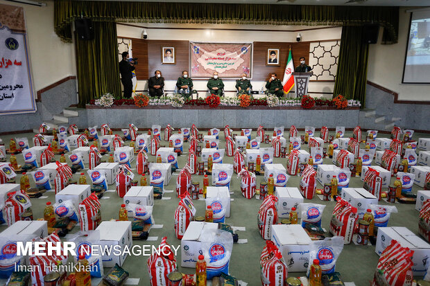 Basij commander's visit to Hamedan