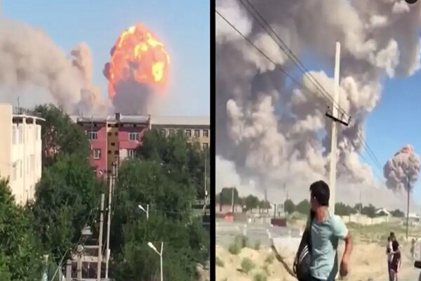 Explosion reported in Kazakhstan's military warehouse 