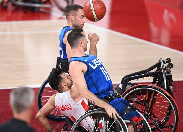 Iran’s wheelchair basketball falls short against US