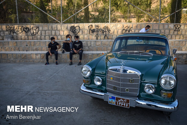 Classic and historical cars in Shiraz
