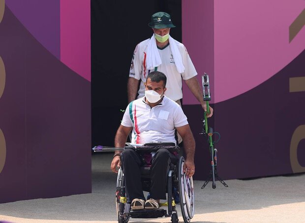 حذف کماندار ایران در مرحله یک هشتم نهایی پارالمپیک