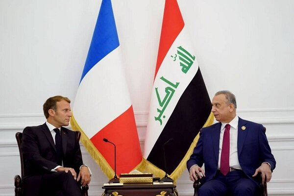 Fransa Cumhurbaşkanı Emmanuel Macron Bağdat'ta
