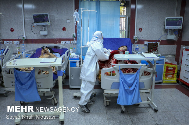 Razi Hospital of Ahvaz amid Covid-19 fifth wave