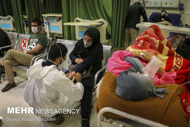 Razi Hospital of Ahvaz amid Covid-19 fifth wave