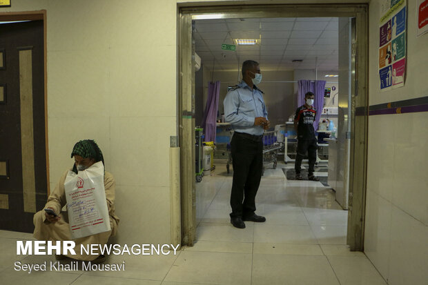 Razi Hospital of Ahvaz amid Covid-19 fifth wave