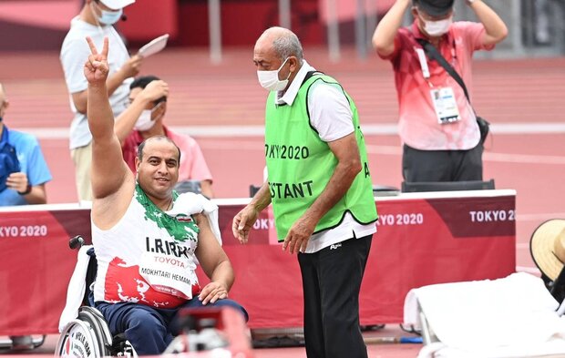 Shot putter Mokhtari wins silver for Iran: Paralympics