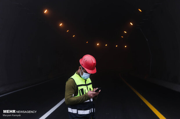 عکس منتخب ماه_مرداد 1400- آماده‌سازی طولانی‌ترین تونل خاورمیانه در آزادراه تهران-شمال 