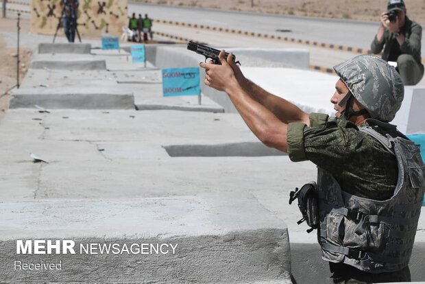 Intl. army games continue in Isfahan