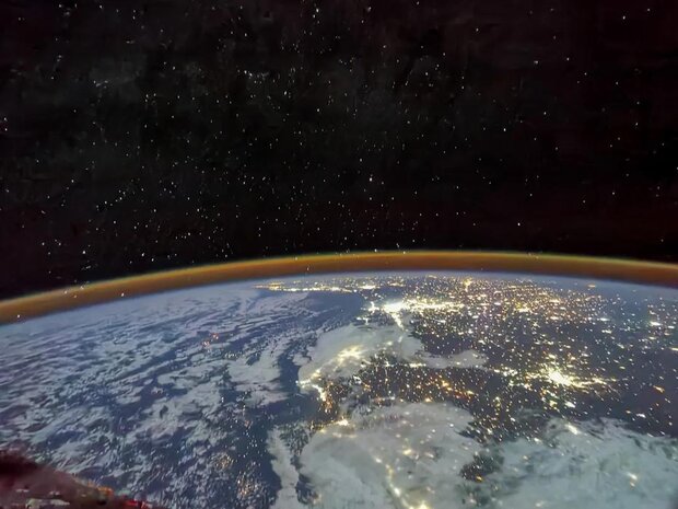 زمین از دریچه دوربین ایستگاه فضایی چین