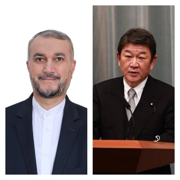 پیام تبریک وزیر امور خارجه ژاپن به امیر عبداللهیان