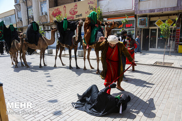 عزاداری شهادت امام زین العابدین(ع) در قم