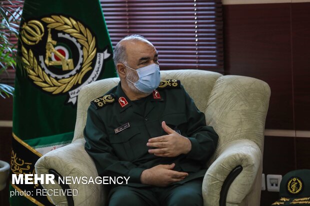 IRGC commanders meeting with new defense minister