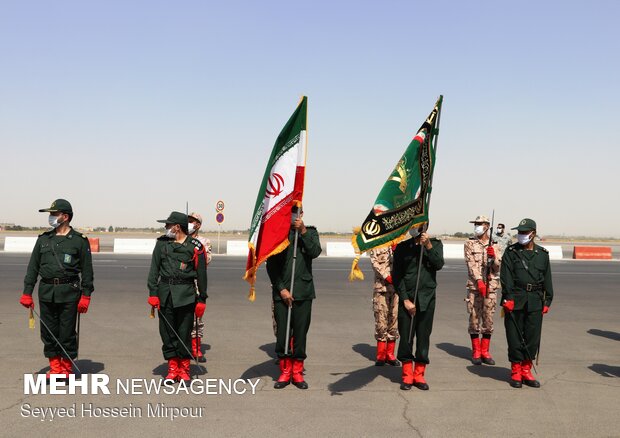 ورود پیکر مرحوم سرلشکر فیروز آبادی به مشهد