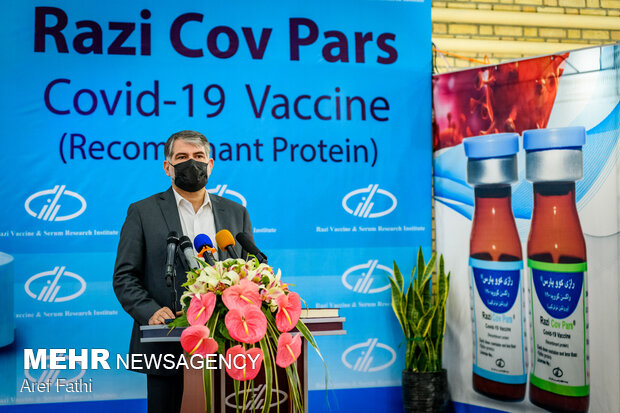 3rd clinical phase of Iranian-made Razi ‘COV PARS’ vaccine