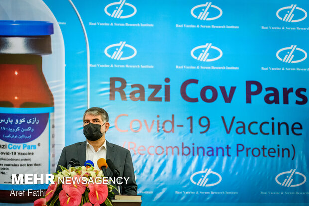 3rd clinical phase of Iranian-made Razi ‘COV PARS’ vaccine