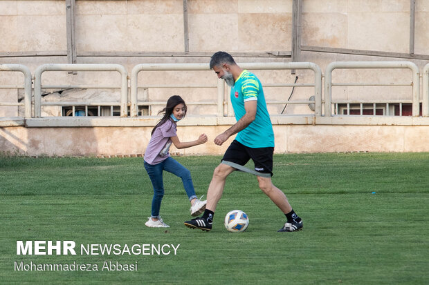 داوود فنایی مربی دروازبان های تیم فوتبال پرسپولیس
