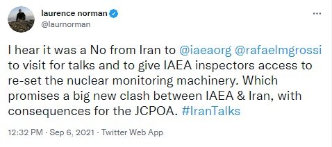 US journalist claims Iran denied IAEA chief a visit to Tehran