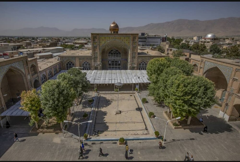 تجلی معماری ایرانی اسلامی در مسجد امام بروجرد