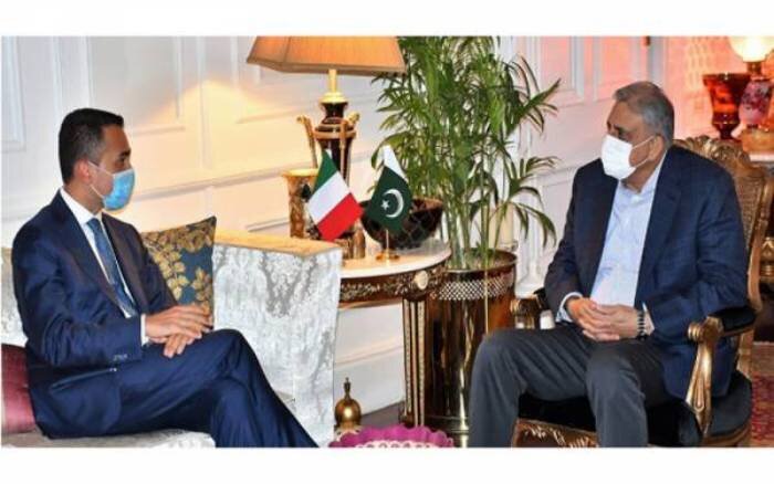 اٹلی کے وزیرخارجہ کی پاکستانی آرمی چیف سے ملاقات