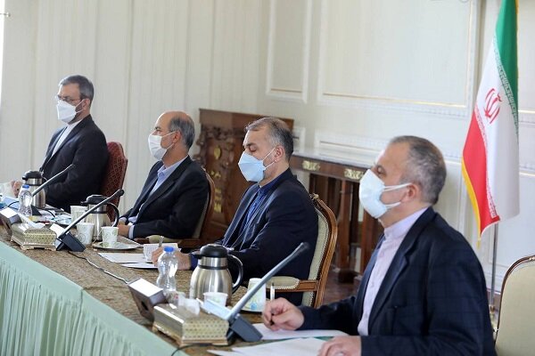 FM Amir-Abdollahian holds meeting with energy minister