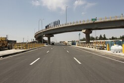 کاهش ۱۵ درصدی بار ترافیک با ایجاد تقاطع غیرهمسطح بزرگراه باقری_فرجام