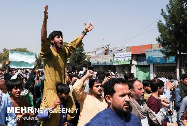 تظاهرات گسترده در افغانستان علیه طالبان