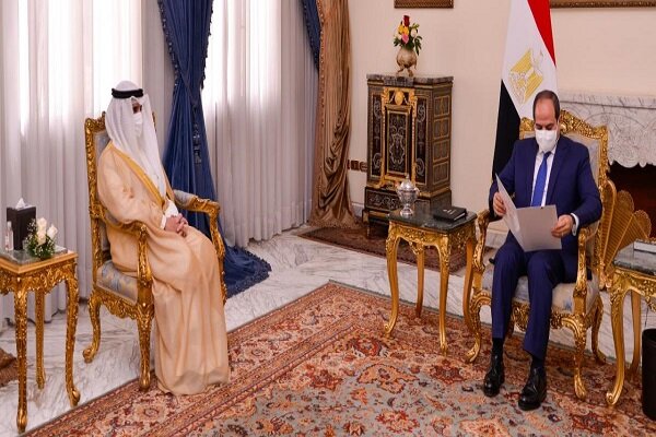 رایزنی رئیس جمهوری مصر با وزیر خارجه کویت