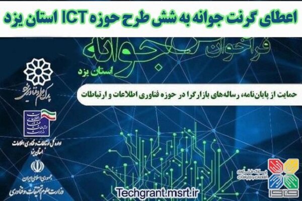 اعطای وام بلاعوض دانشجویی به ۶ طرح حوزه ICT استان یزد