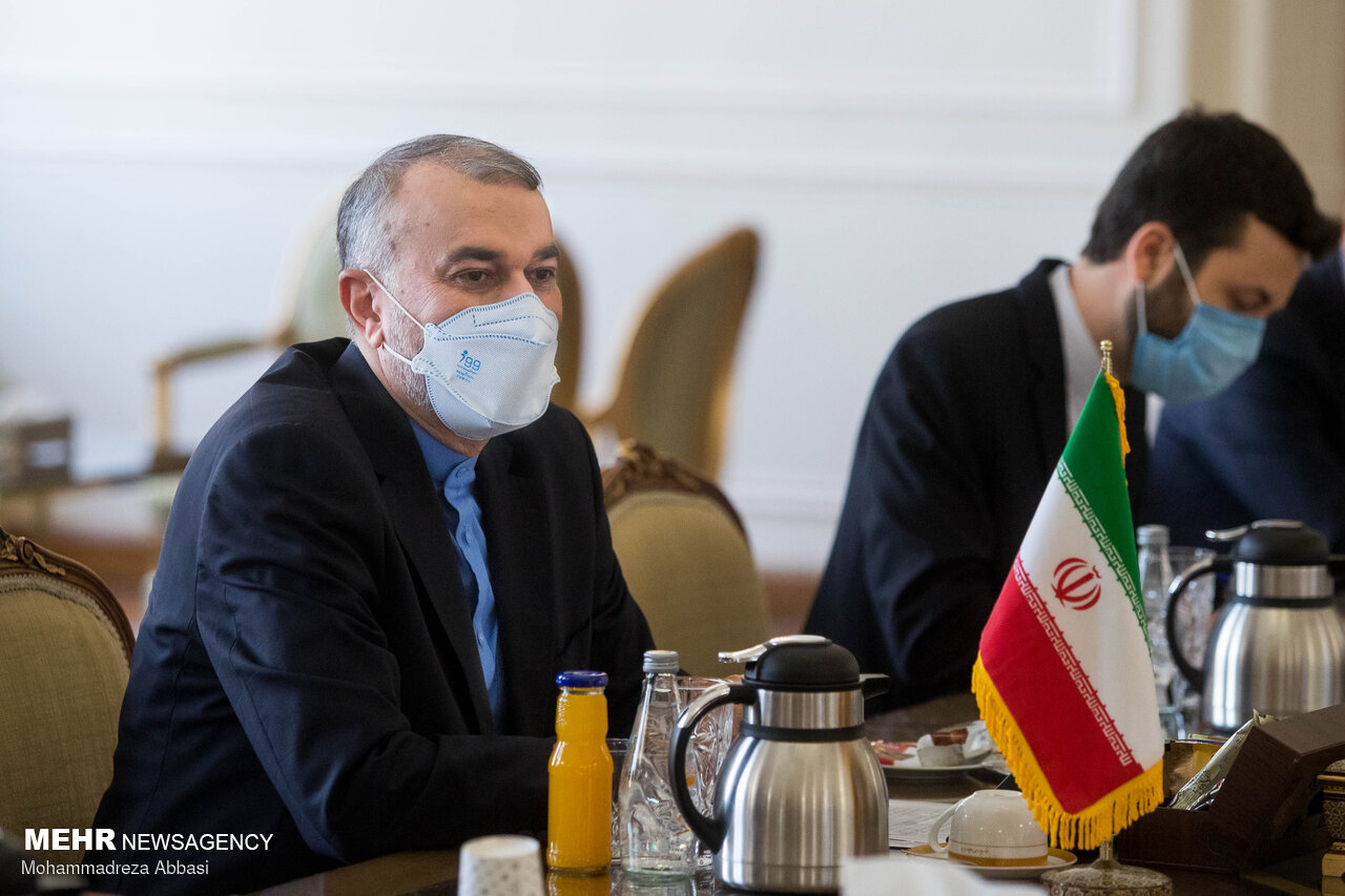 دیدار وزرای خارجه ایران و قطر