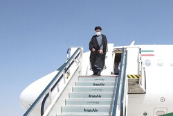 الرئيس الايراني يغادر عشق اباد متوجهاً إلى طهران