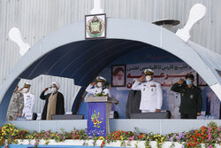 Welcoming ceremony of 75th Naval Fleet