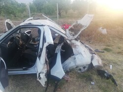 تصادف رانندگی در جاده سپیدان ۲ کشته برجا گذاشت