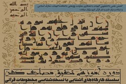 دوره آموزشی تحقیق مصحف‌های کهن قرآنی برگزار می‌شود