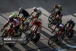 Tahran'da İran Pist Bisikleti Şampiyonası heyecanı