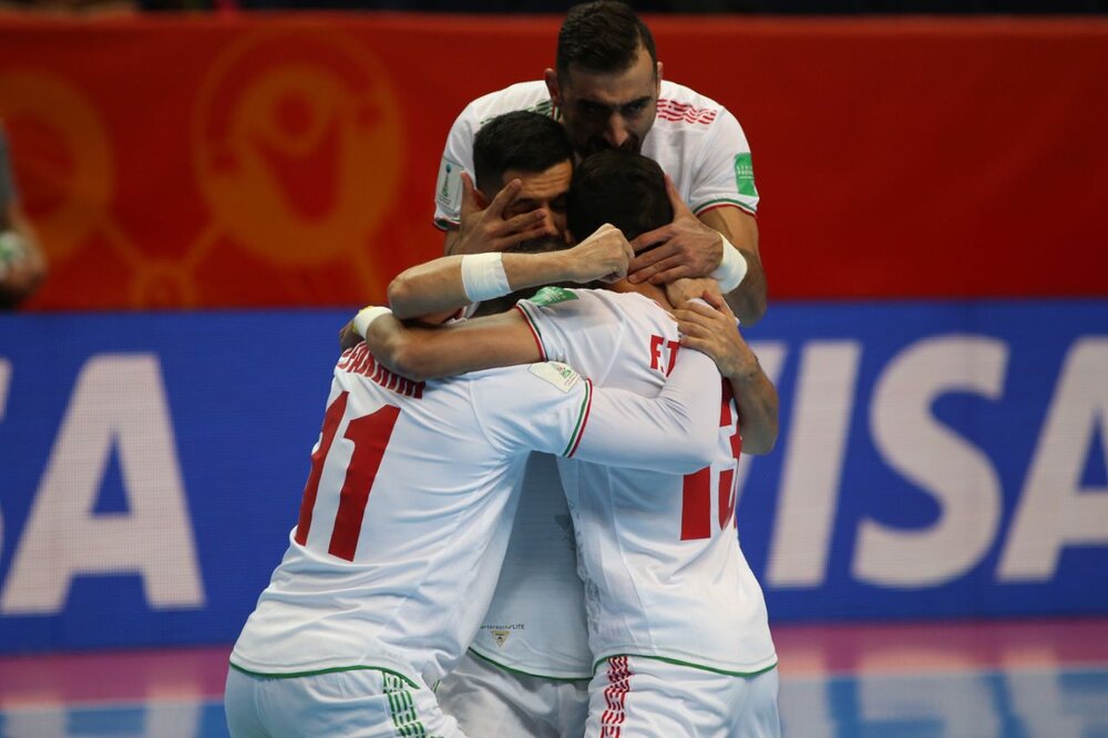 پیروزی تیم ملی فوتسال ایران مقابل آمریکا/ صعود ایران قطعی شد