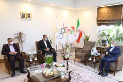 افشین ملایی با رئیس کمیته ملی المپیک دیدار و گفتگو کرد