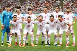 Iran back on top of Asia in FIFA ranking