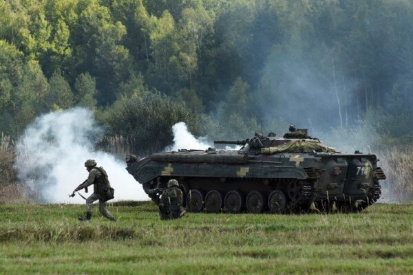 آمریکا و اوکراین رزمایش مشترک نظامی برگزار می‌کنند