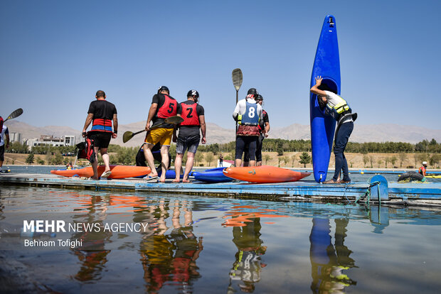  Men's National Canoe Polo championship in Tehran