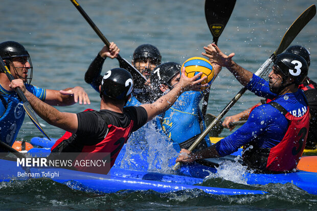  Men's National Canoe Polo championship in Tehran