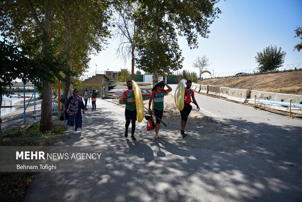  Men's National Canoe Polo championship in Tehran