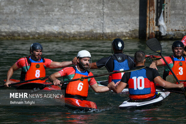  Men's National Canoe Polo championship in Tehran