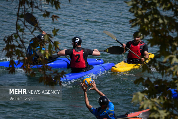  Men's National Canoe Polo championship in Tehran