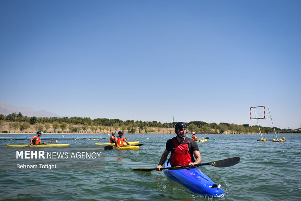  Men's National Canoe Polo championship in Tehran