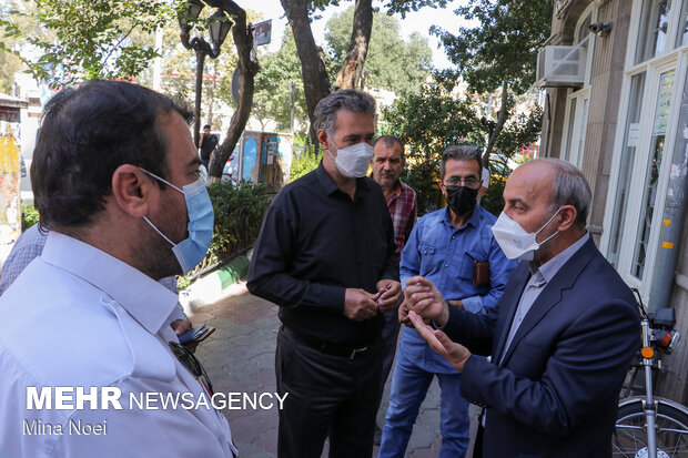 واکسیناسیون سیار در روز ملی اورژانس در تبریز