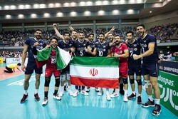 Iran volleyball ranks 10th in world, top of Asia