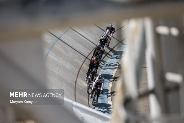 Iran women's track cycling competitions held in Tehran
