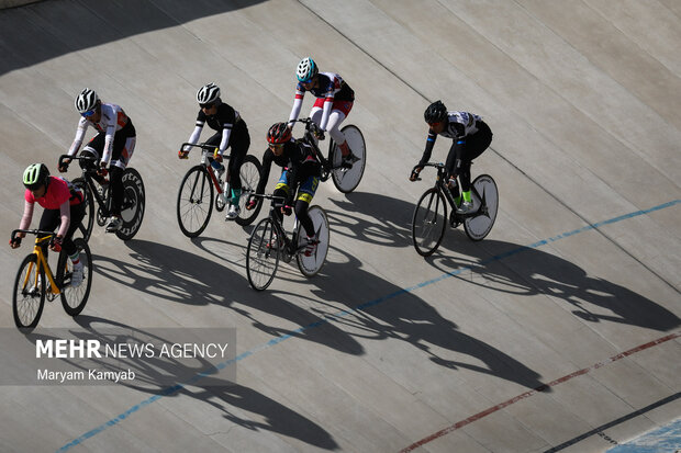 Iran women's track cycling competitions held in Tehran
