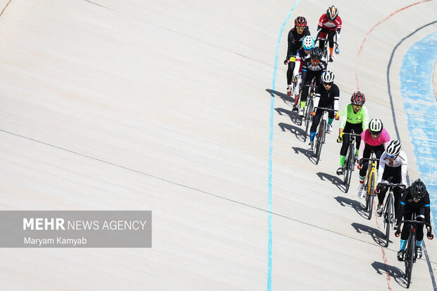 Iran women's track cycling competitions held in Tehran
