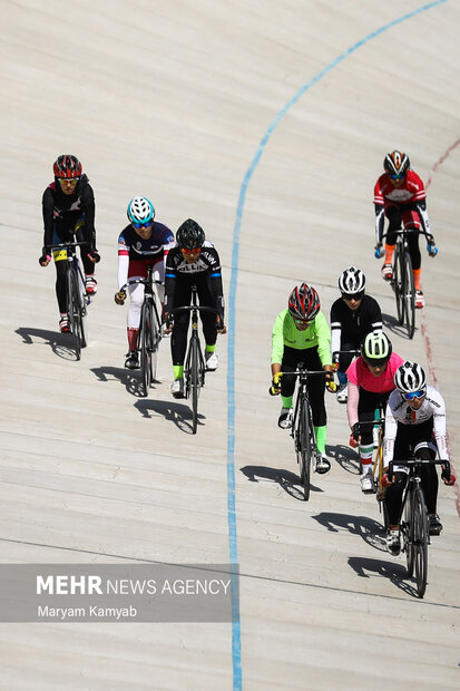 Iran women's track cycling competitions held in Tehran
